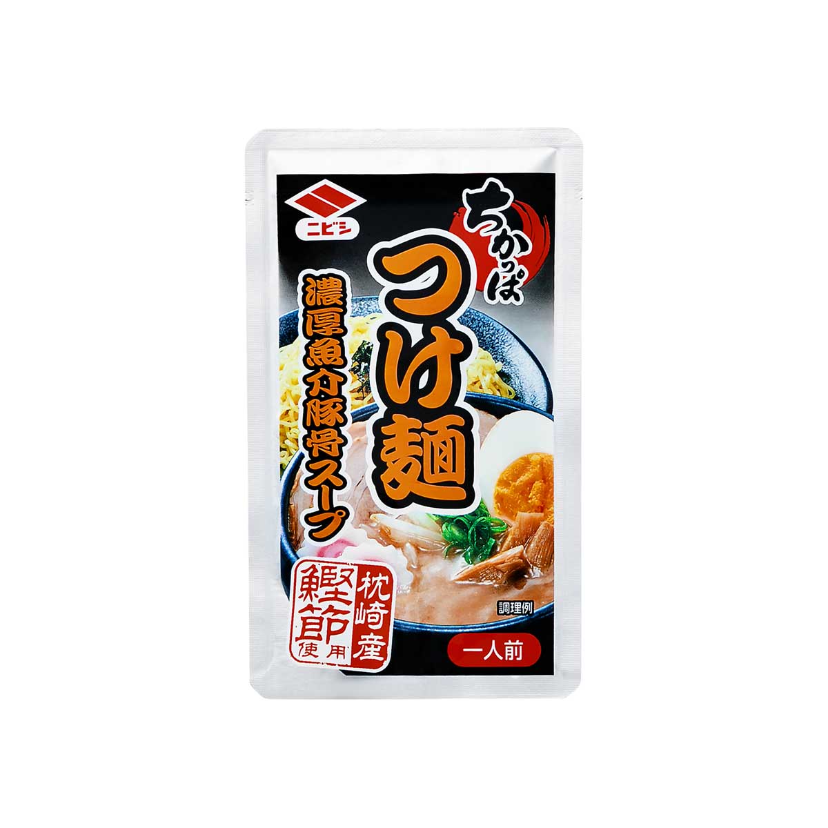 ニビシ醤油] 調味料 ちかっぱつけ麺濃厚魚介豚骨スープ 50g つけ麺